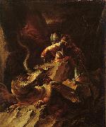 Salvator Rosa Jason Charming the Dragon oil painting picture wholesale